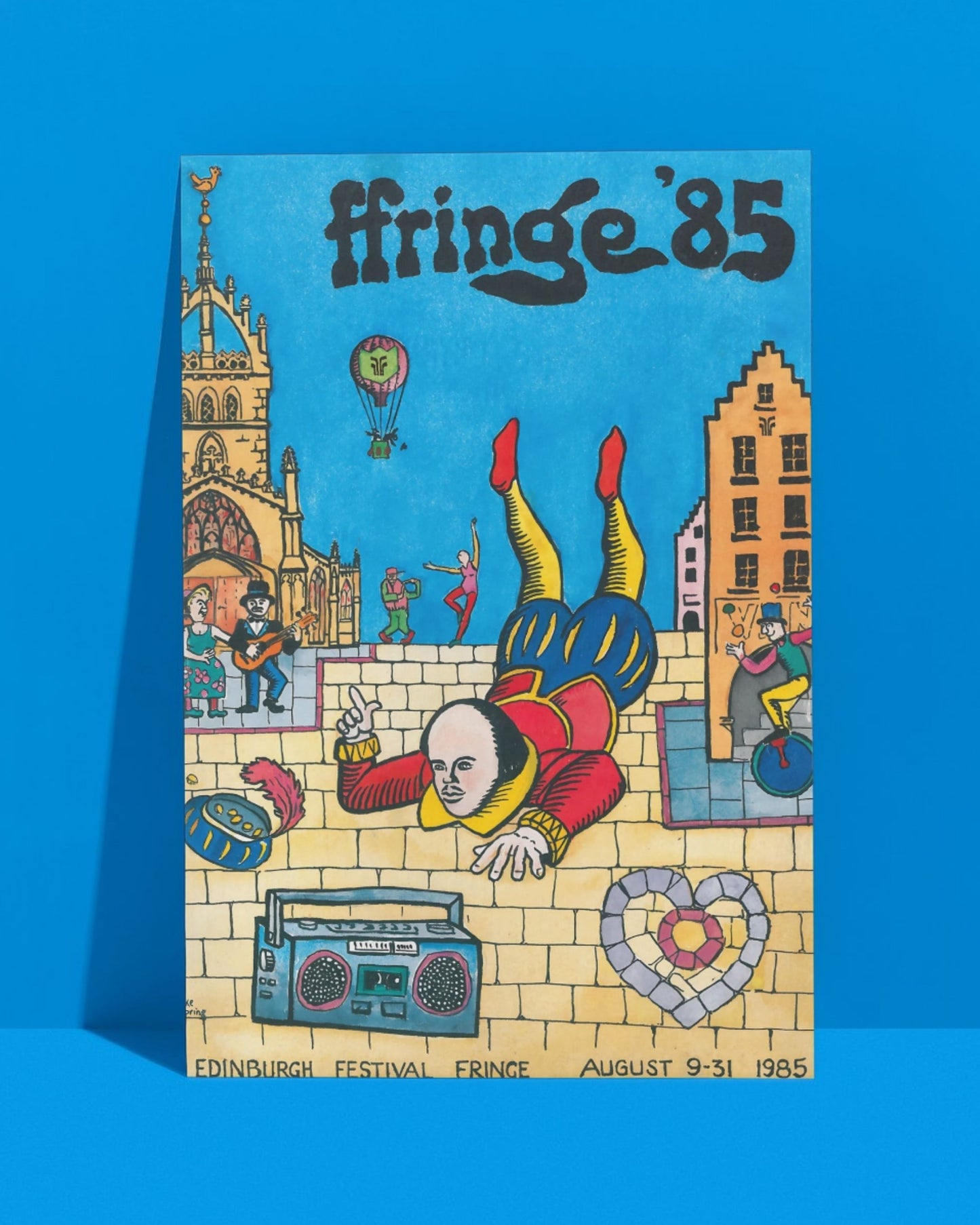 1985 Programme Cover Magnet