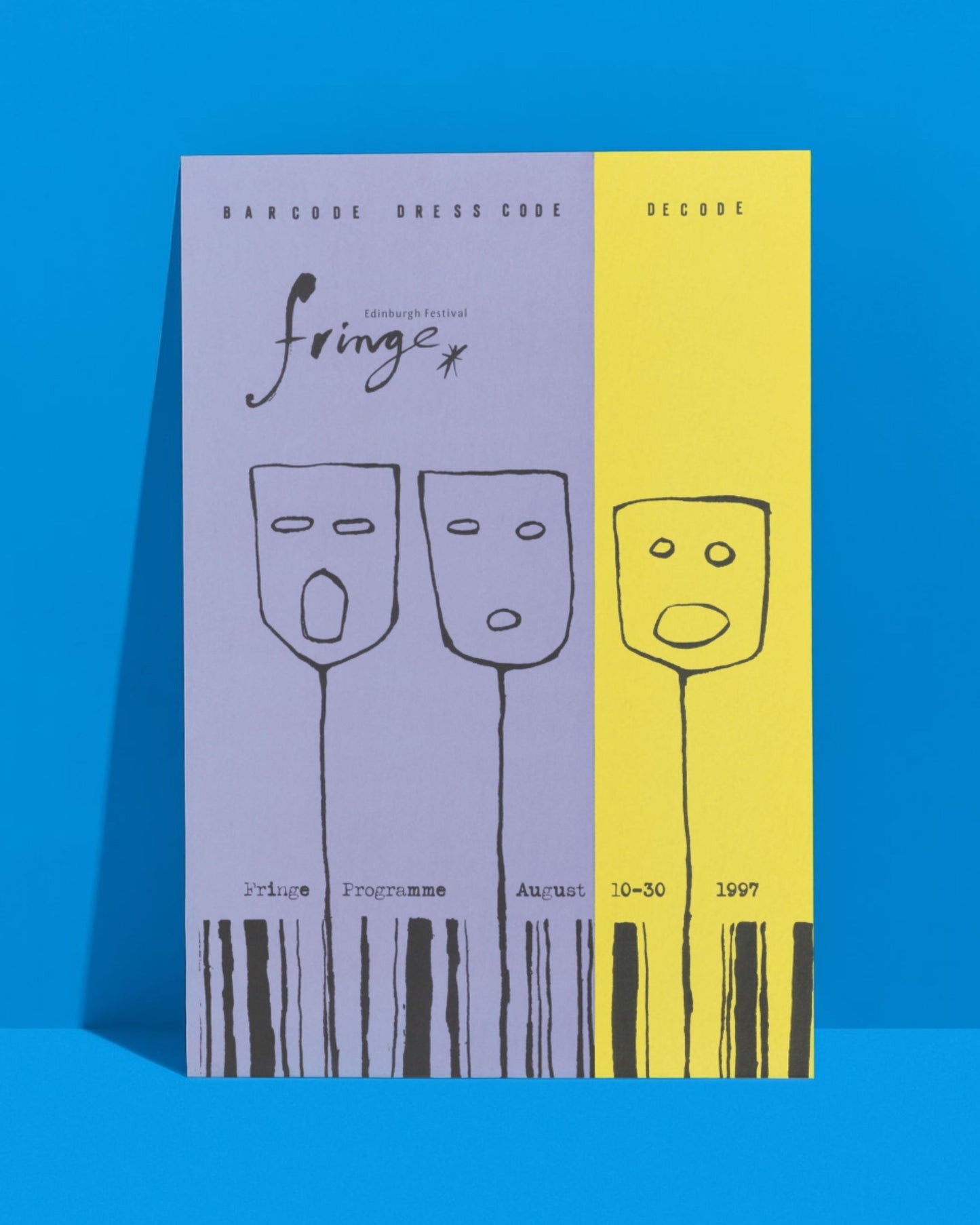 1997 Programme Cover Magnet