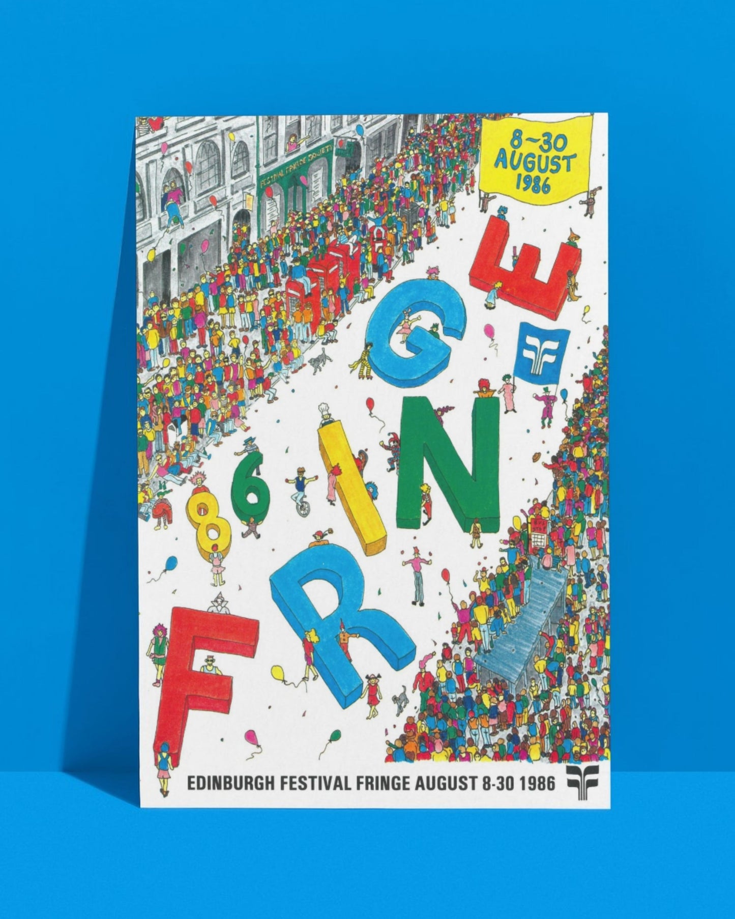 1986 Programme Cover Magnet