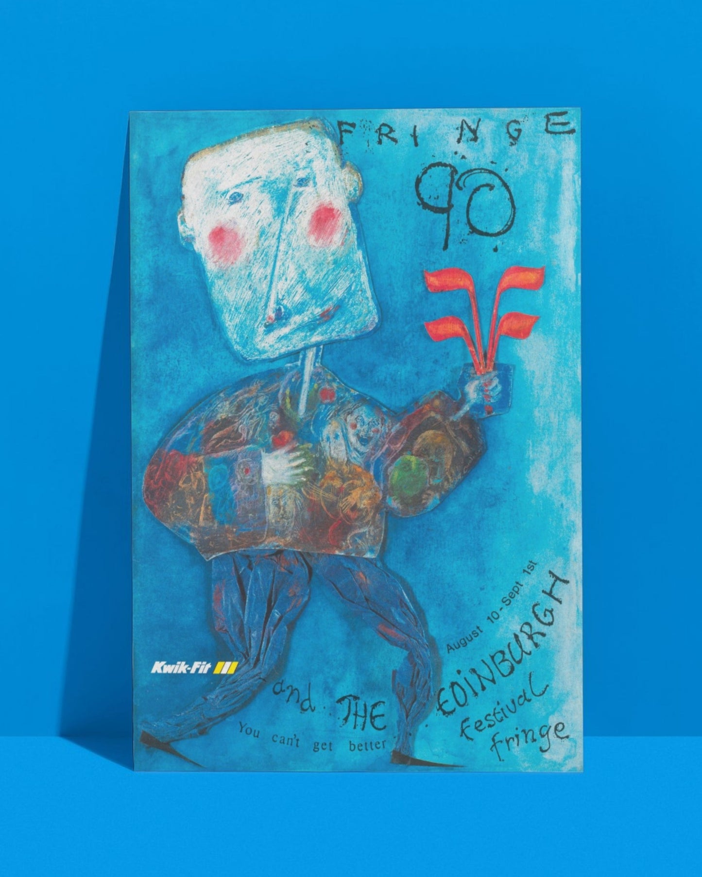 1990 Programme Postcard