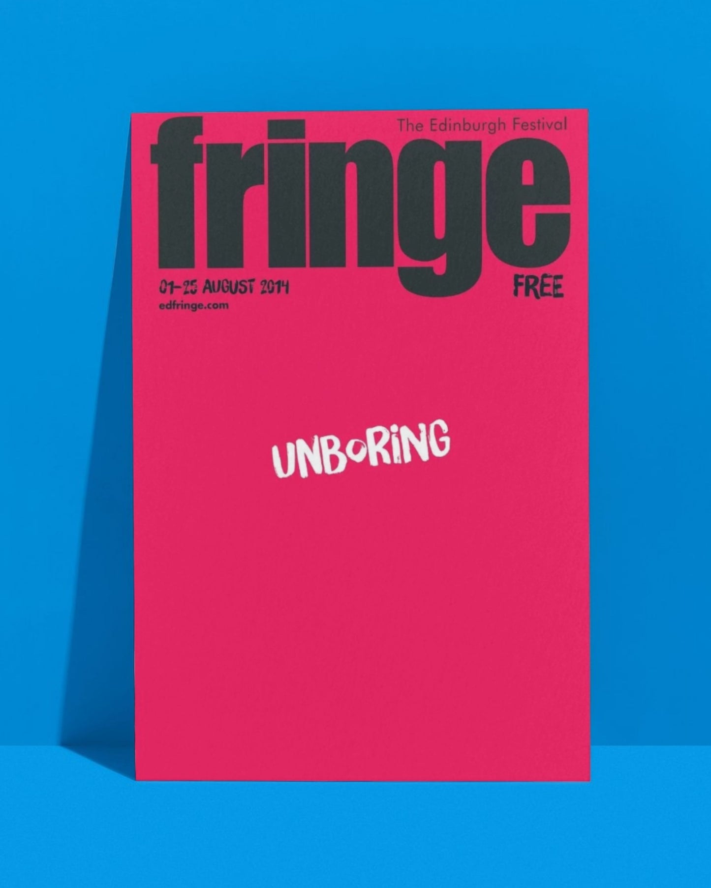 2014 Programme Cover Magnet