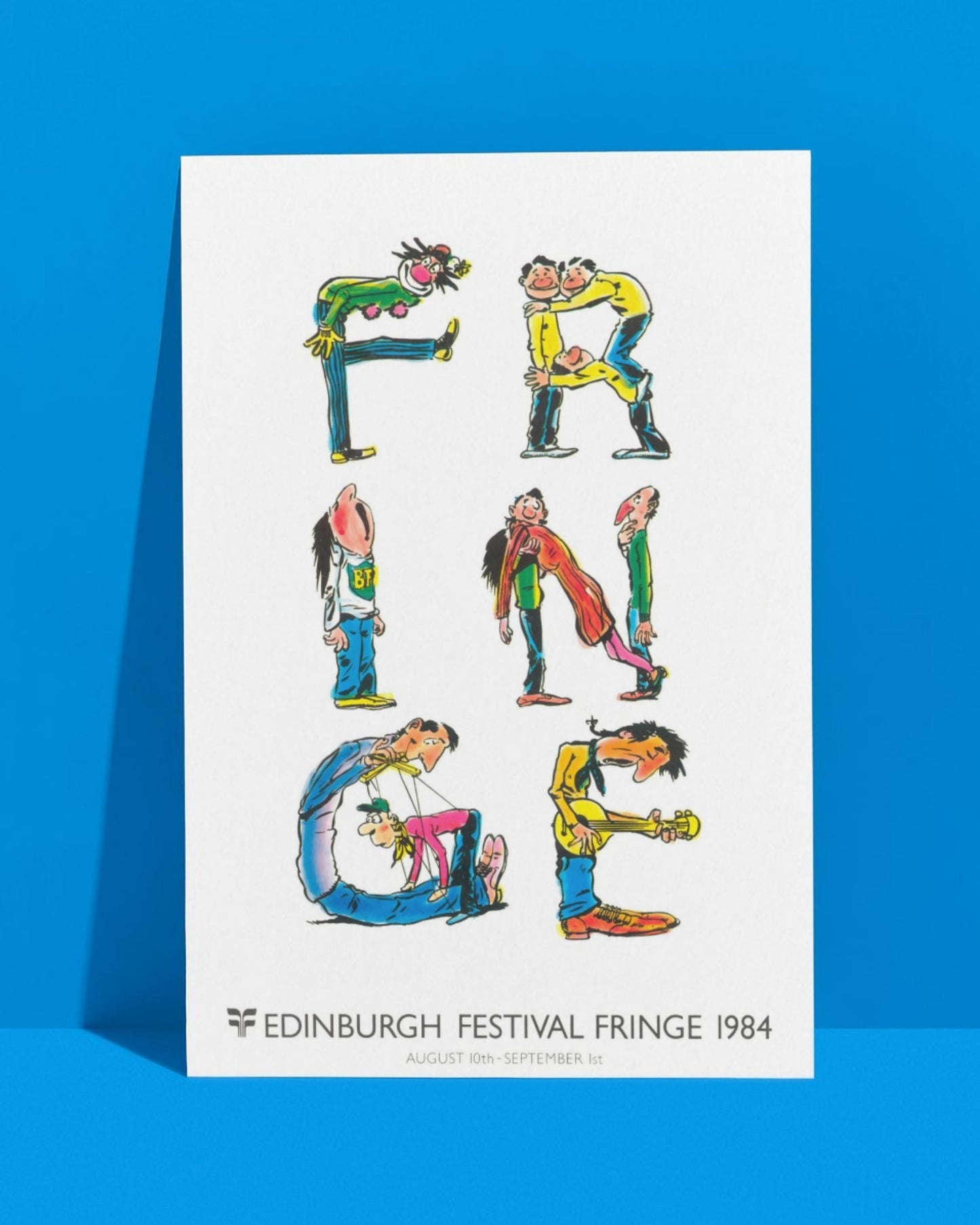 1984 Programme Cover Magnet