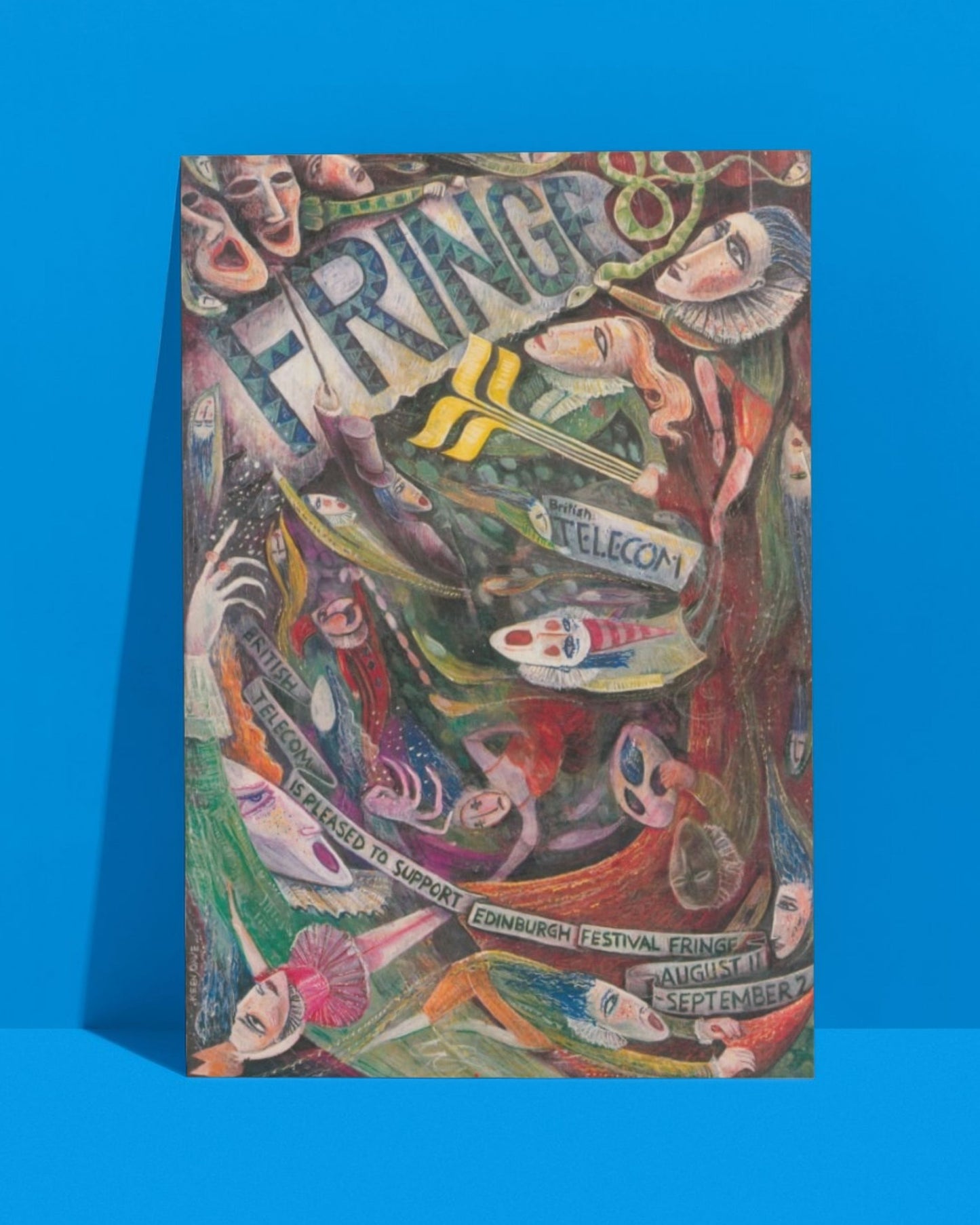 1989 Programme Cover Magnet