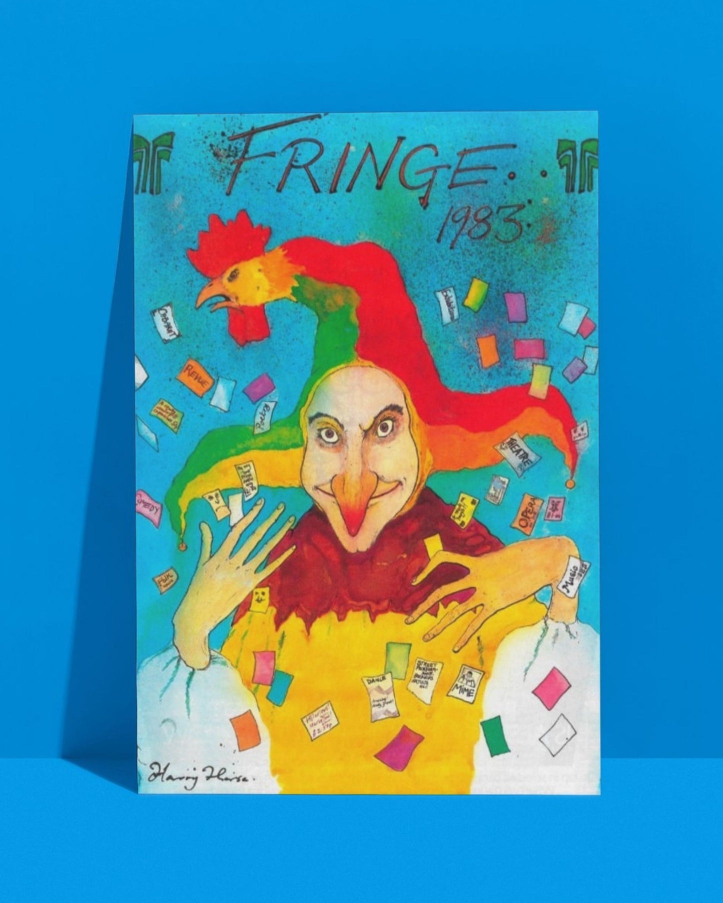 1983 Programme Cover Magnet