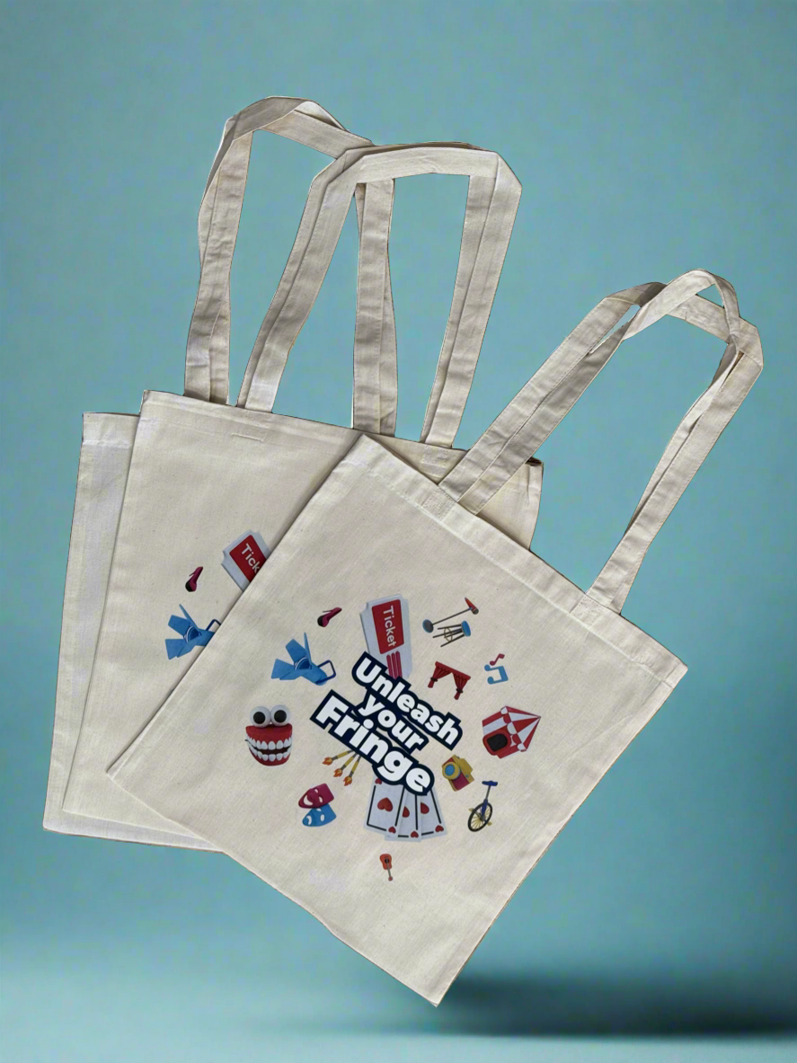 2024 Unleash your Fringe Tote Bag Edinburgh Festival Fringe shop