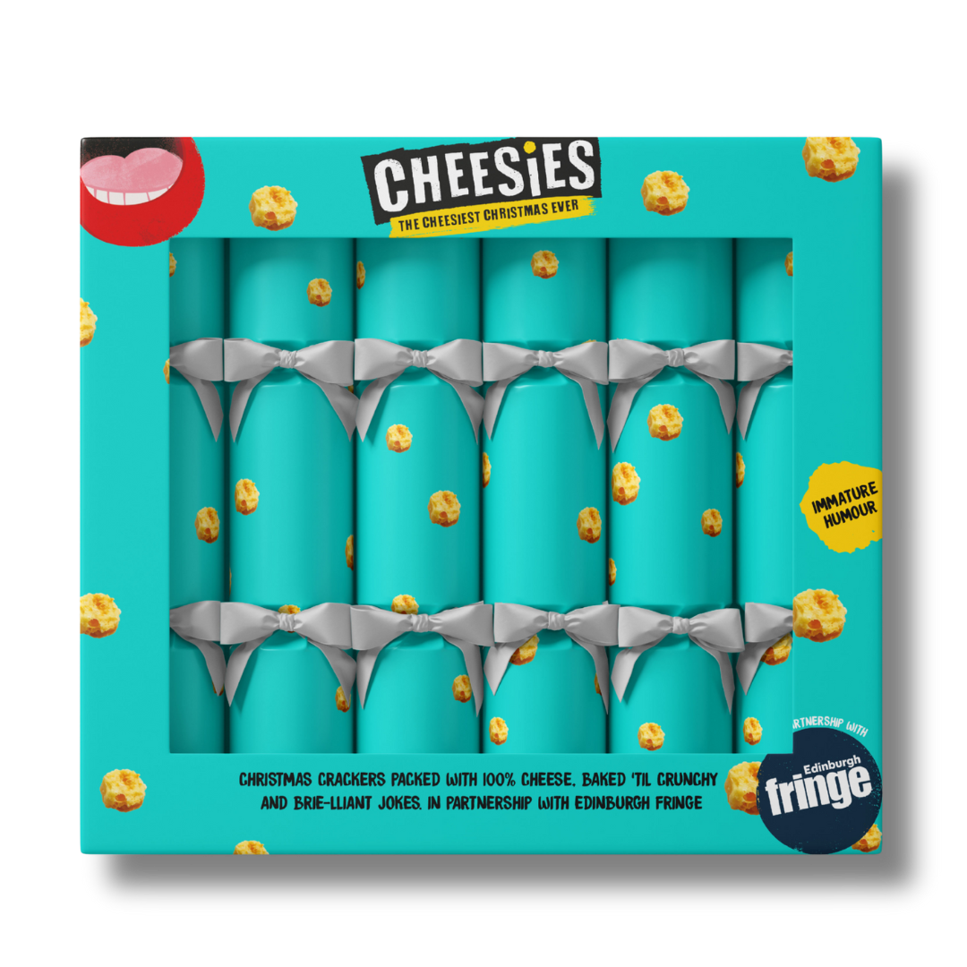 Cheese and Crackers: CHEESIES CHRISTMAS CRACKERS