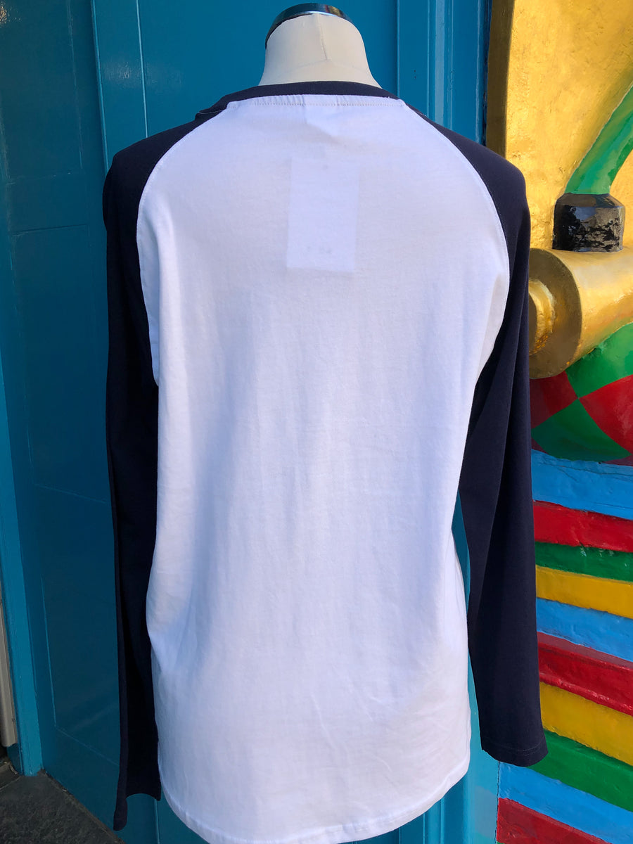 75 Anniversary vintage style baseball tshirt Edinburgh Festival