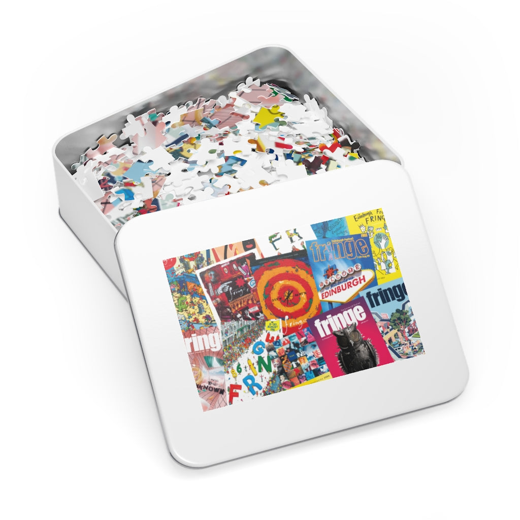 Programme Cover 1000 piece jigsaw Edinburgh Festival Fringe shop