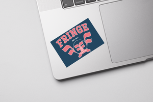 Fringe Vintage Logo Sticker