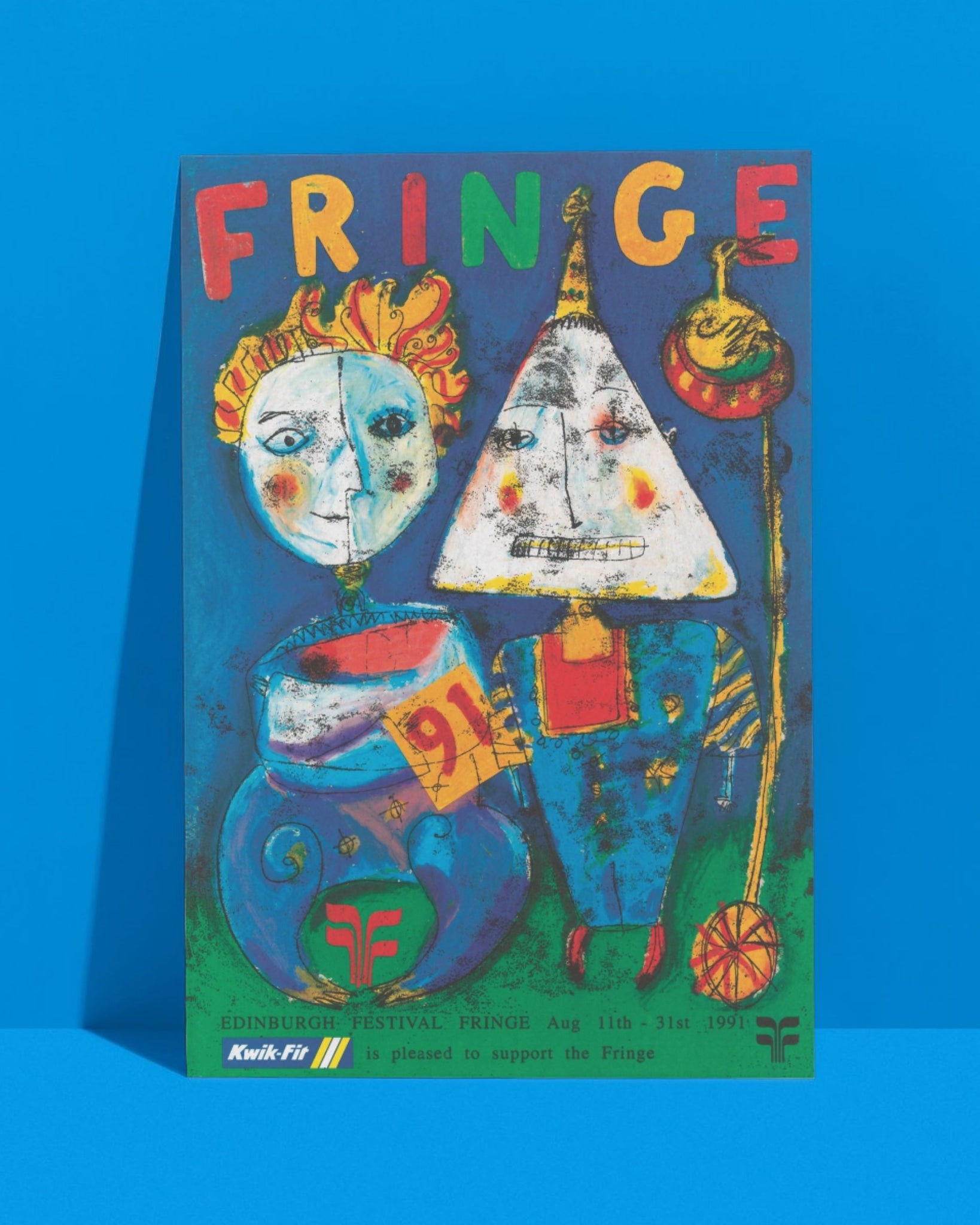 1991 Programme Cover Oblong Magnet