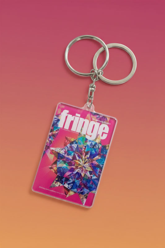 Holographic Programme Cover Keychain ✨