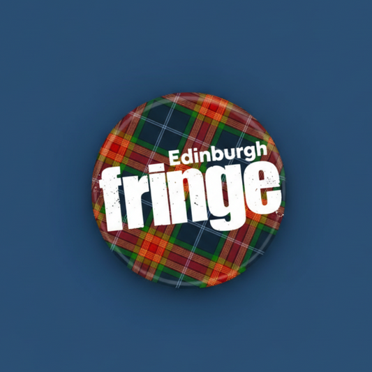 Edinburgh Fringe Tartan Magnet
