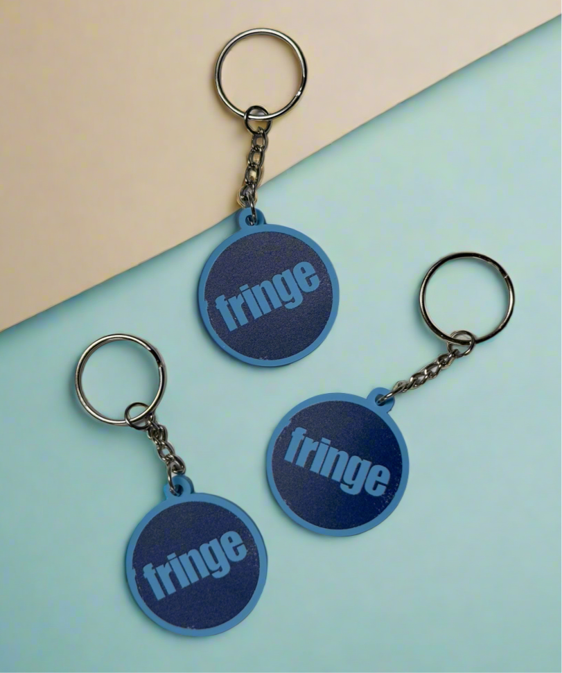 Classic Fringe logo Keyring