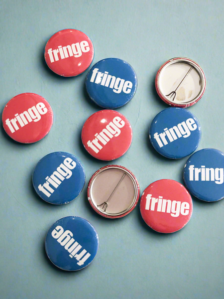 Fringe Logo badge blue