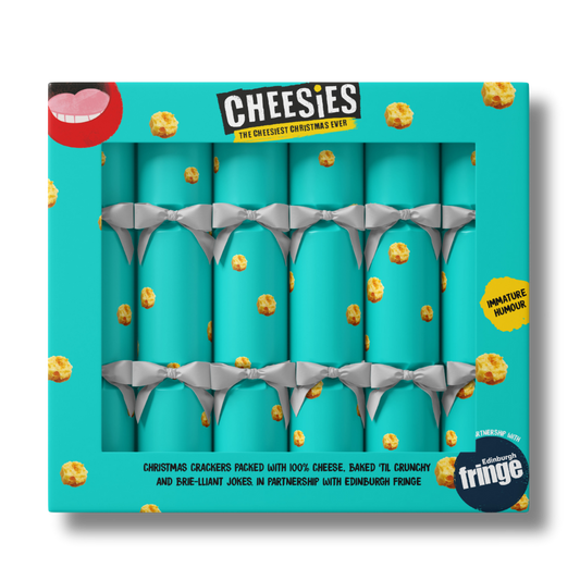 Cheese and Crackers: CHEESIES CHRISTMAS CRACKERS