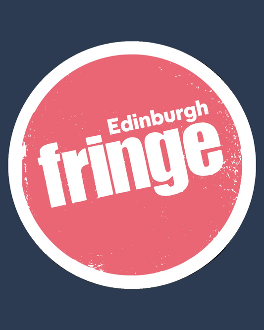 Edinburgh Fringe Pink sticker