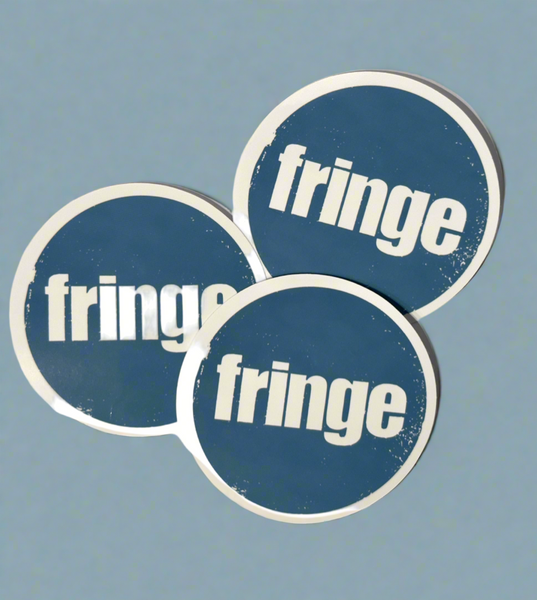 Fringe Sticker Set - sheet/logo/vintage