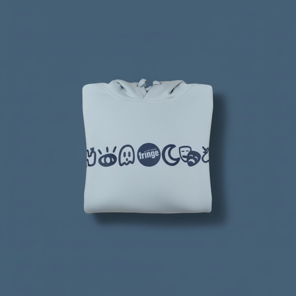 Sky Blue Edinburgh Fringe hoodie