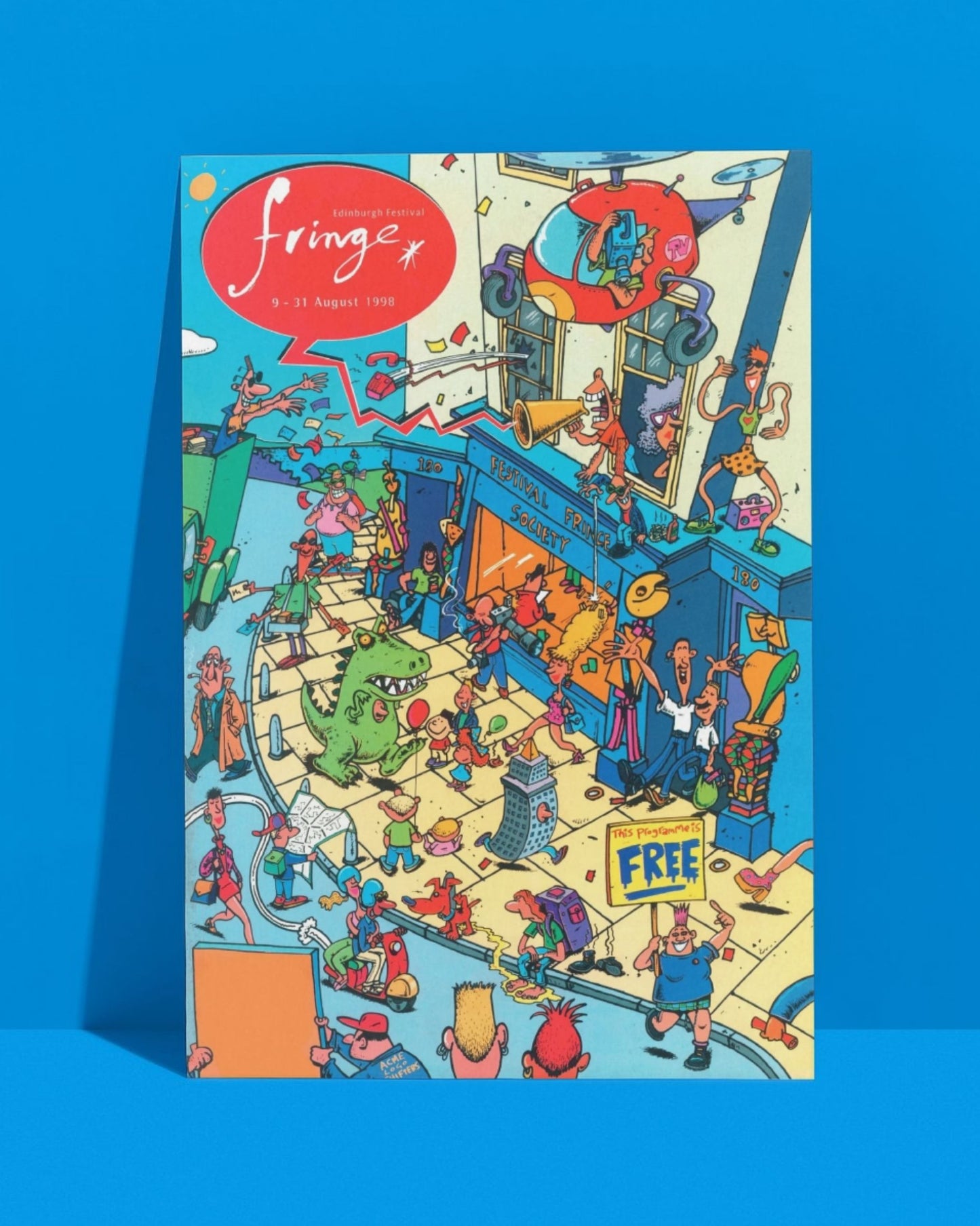 1998 Programme Cover Magnet