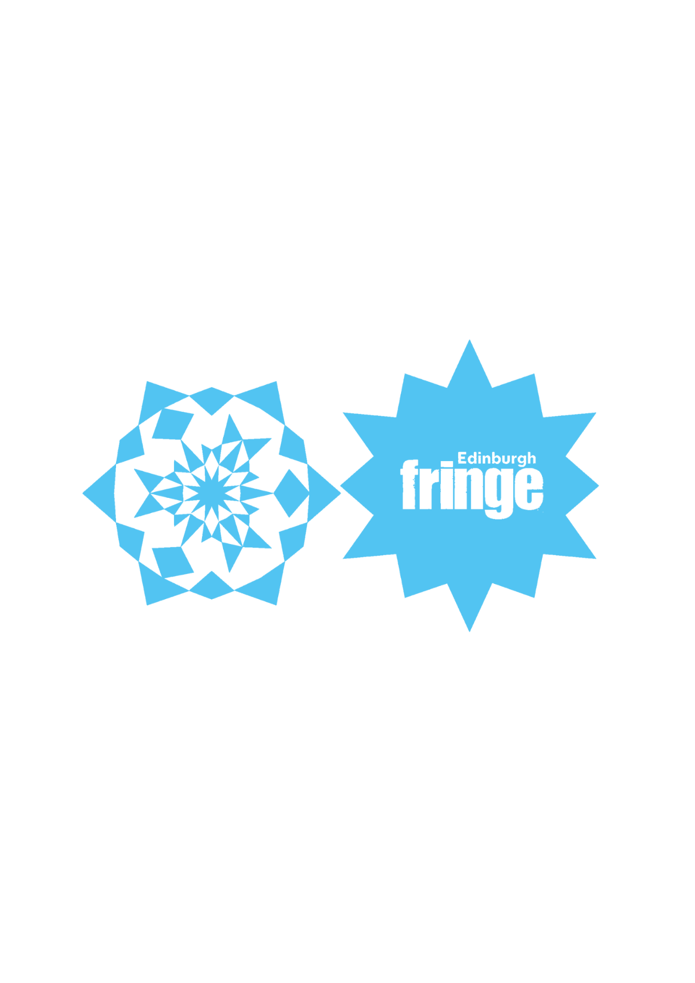 Black & Blue Kaleidoscope Sweatshirt – Unisex - Cotton blend