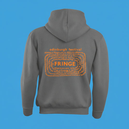 1975 Flint grey zip up hoodie