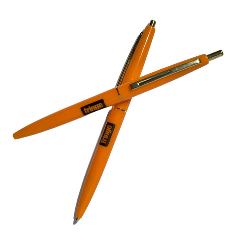 Fringe orange logo pen