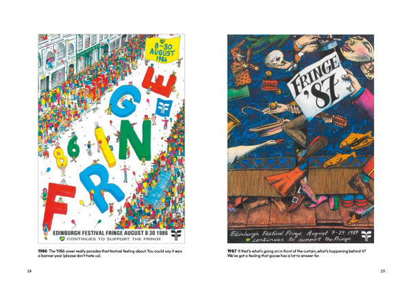 Fringe Uncovered: Programme Art  1960s to 2020 (limited-edition hardback)